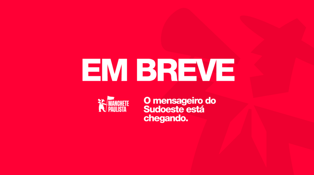 Em breve — O mensageiro do Sudoeste está chegando.